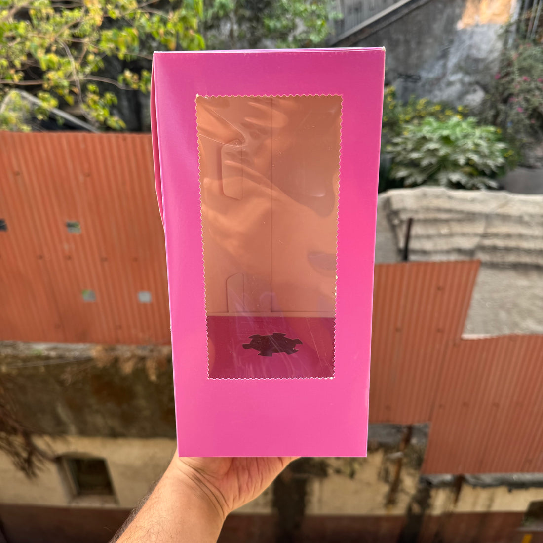 Trending Cone Cake Box Purple