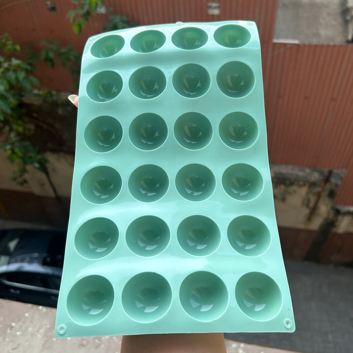 24in1 Cavity Sphere / Round Chocolate Bomb Mould