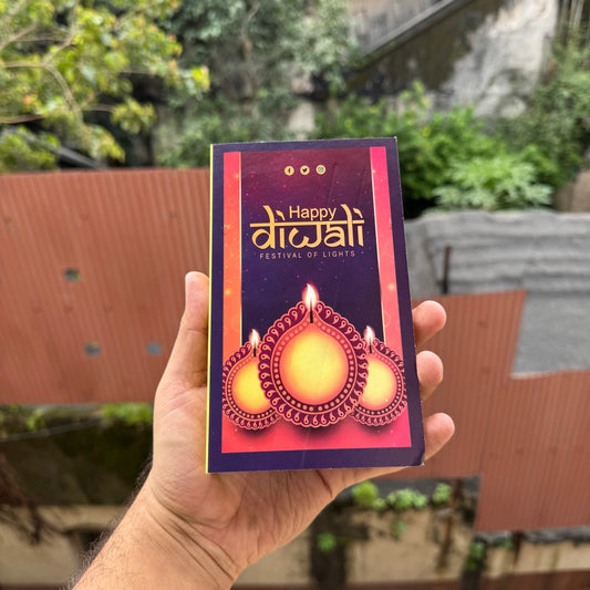 Diwali Chocolate Bar Book Box (10pc)