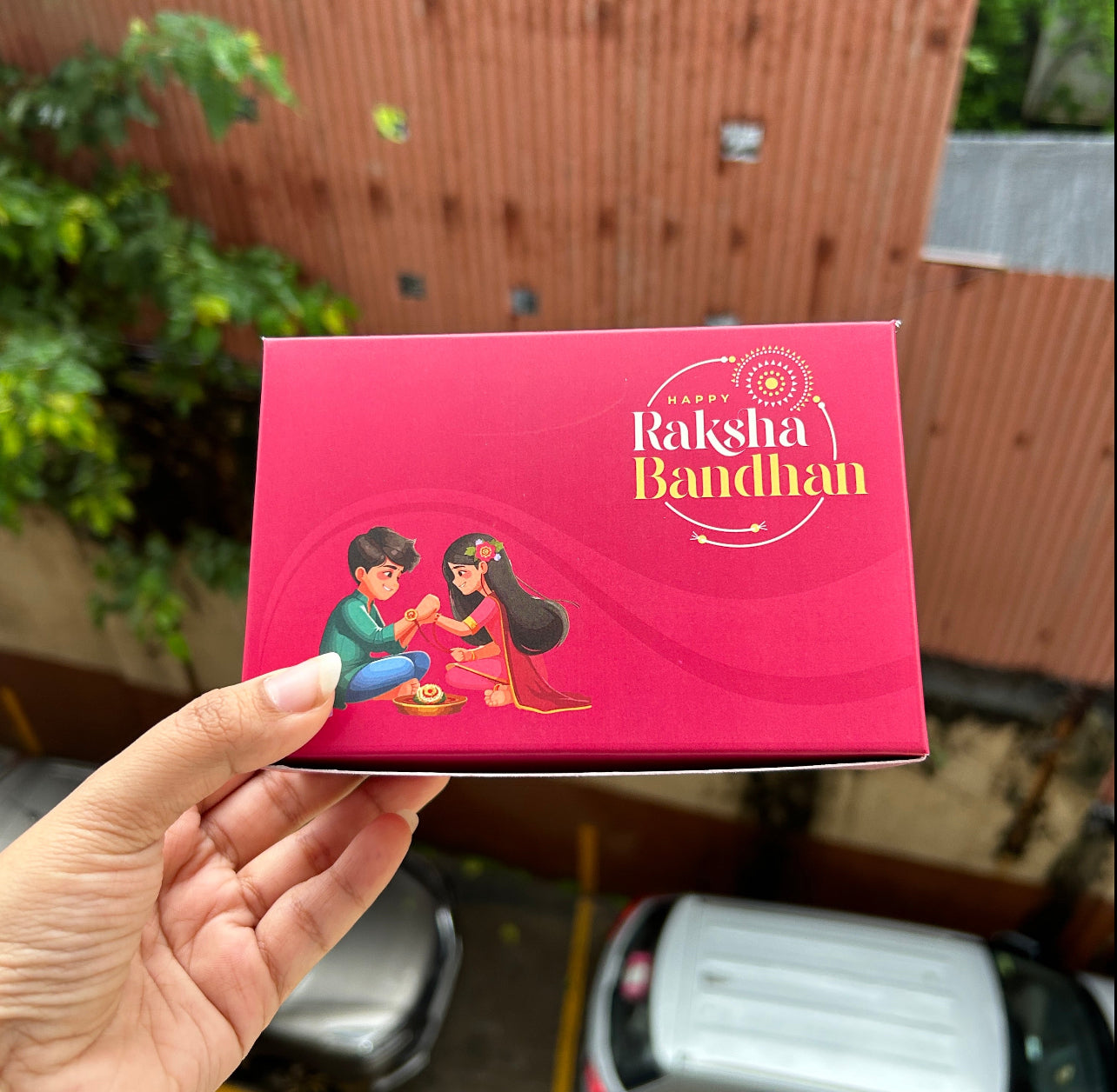 Rakhi Chocolate Box For 6 Cavity 10pc (no cavity included)