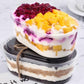 Oval Tres leches PVC Container