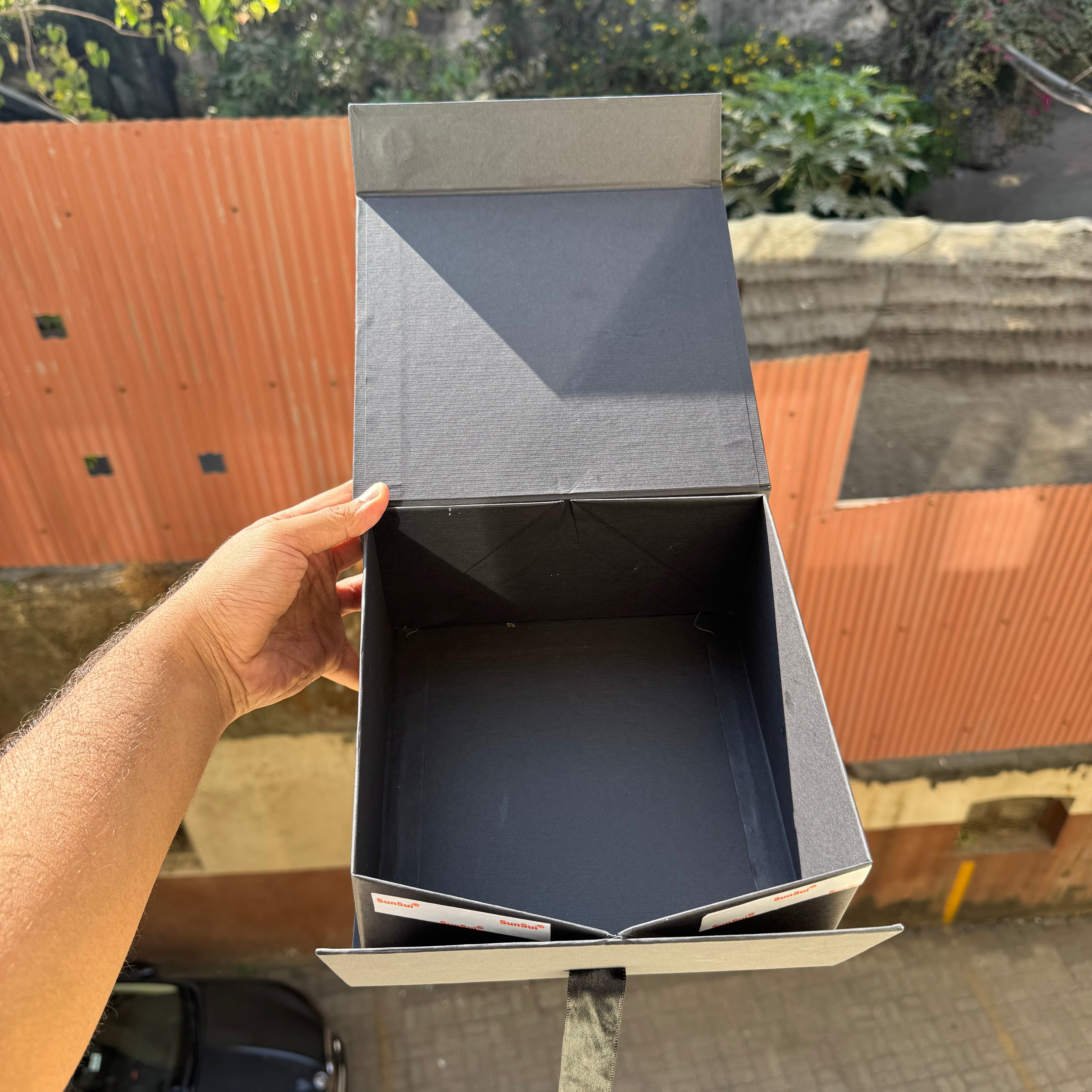 Eid Collapsible Trunk Ribbon Box 1pc