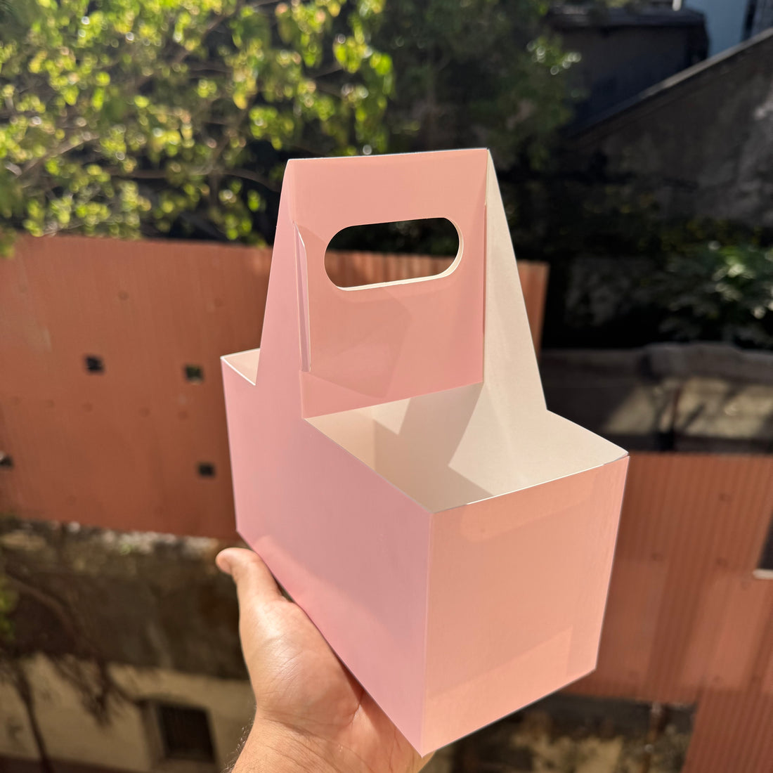 Pink Holder - For Flowers / Jars & More (10pc)