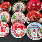Christmas Disposable - Christmas Plates (10pc)