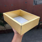 Golden Hamper Box With Lid