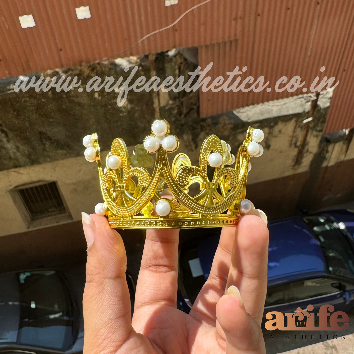 Gold Crown Topper