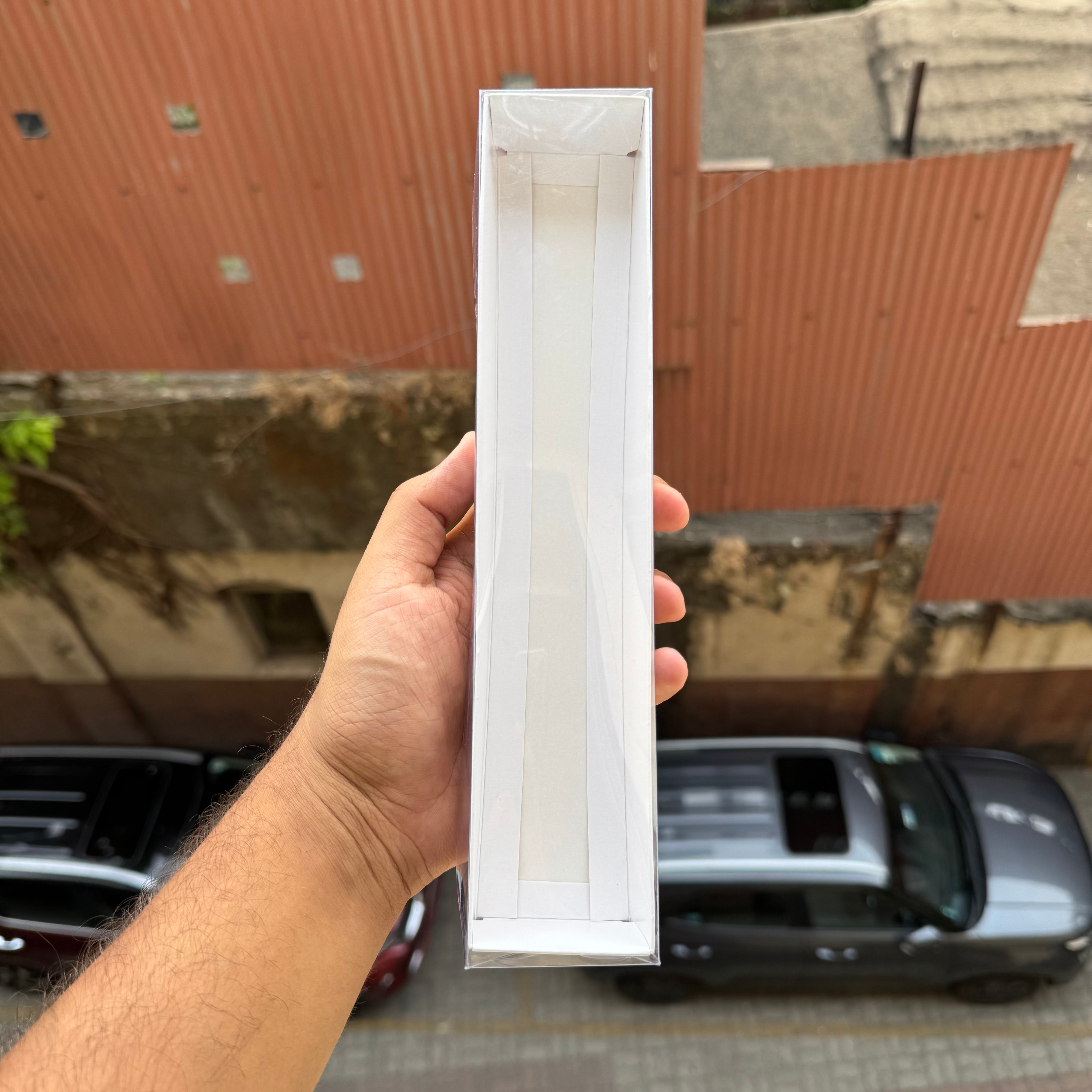 White Box for 2 Pillar Candle (10pc)