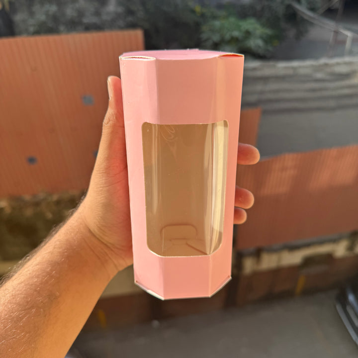 Cylindrical Stand Up Cookie Box (10pc)