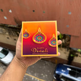 Diwali Slider Box - 4Cavity Size - Use For Brownie / Chocolate / Candle & More (10pc)