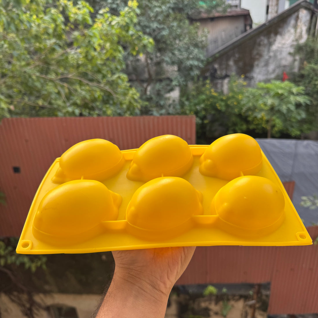 Hyper realistic Fruit Silicon Mould | Lemon | 1pc (6 Cavities)