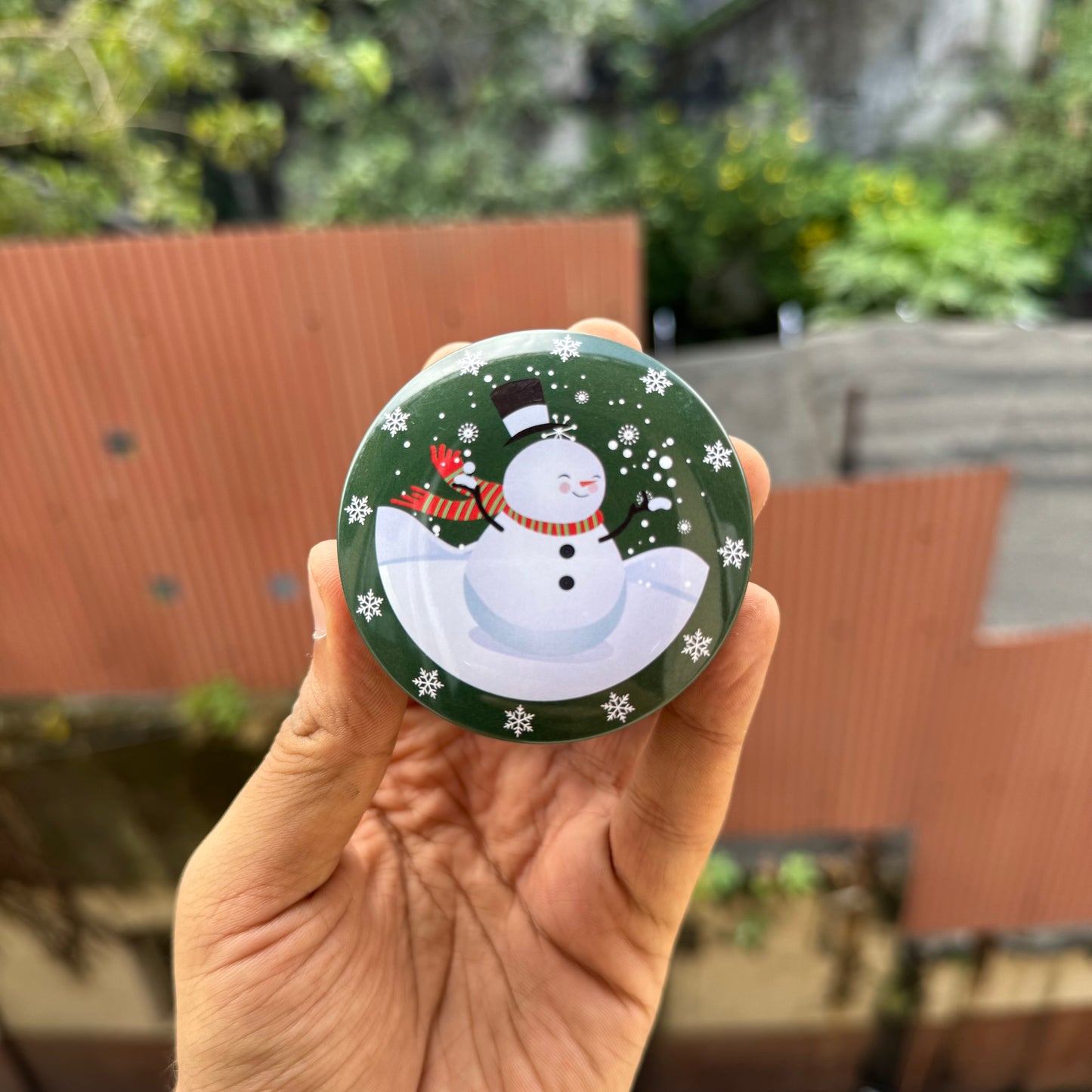 Metal Candle Round Box (5pc)