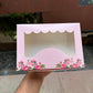 Vintage Pink 6 Brownie Box (10pc)