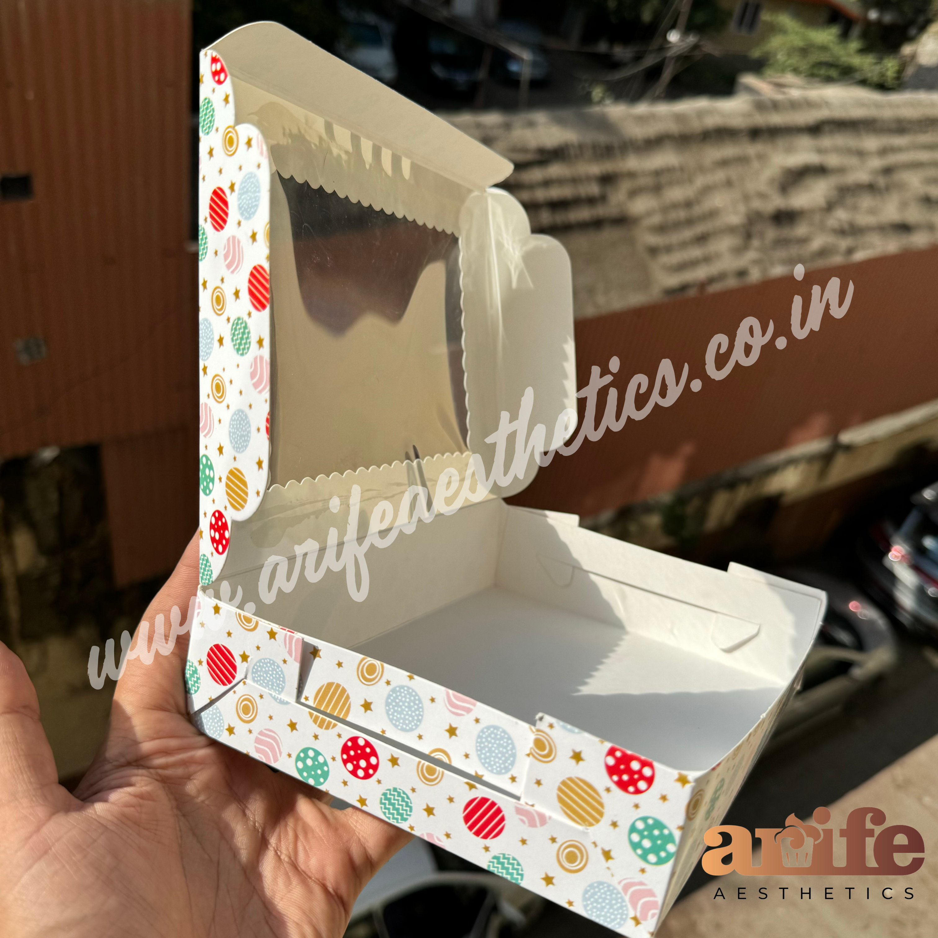 Christmas 6 In 1 Brownie / Cookie Box 10 Pc