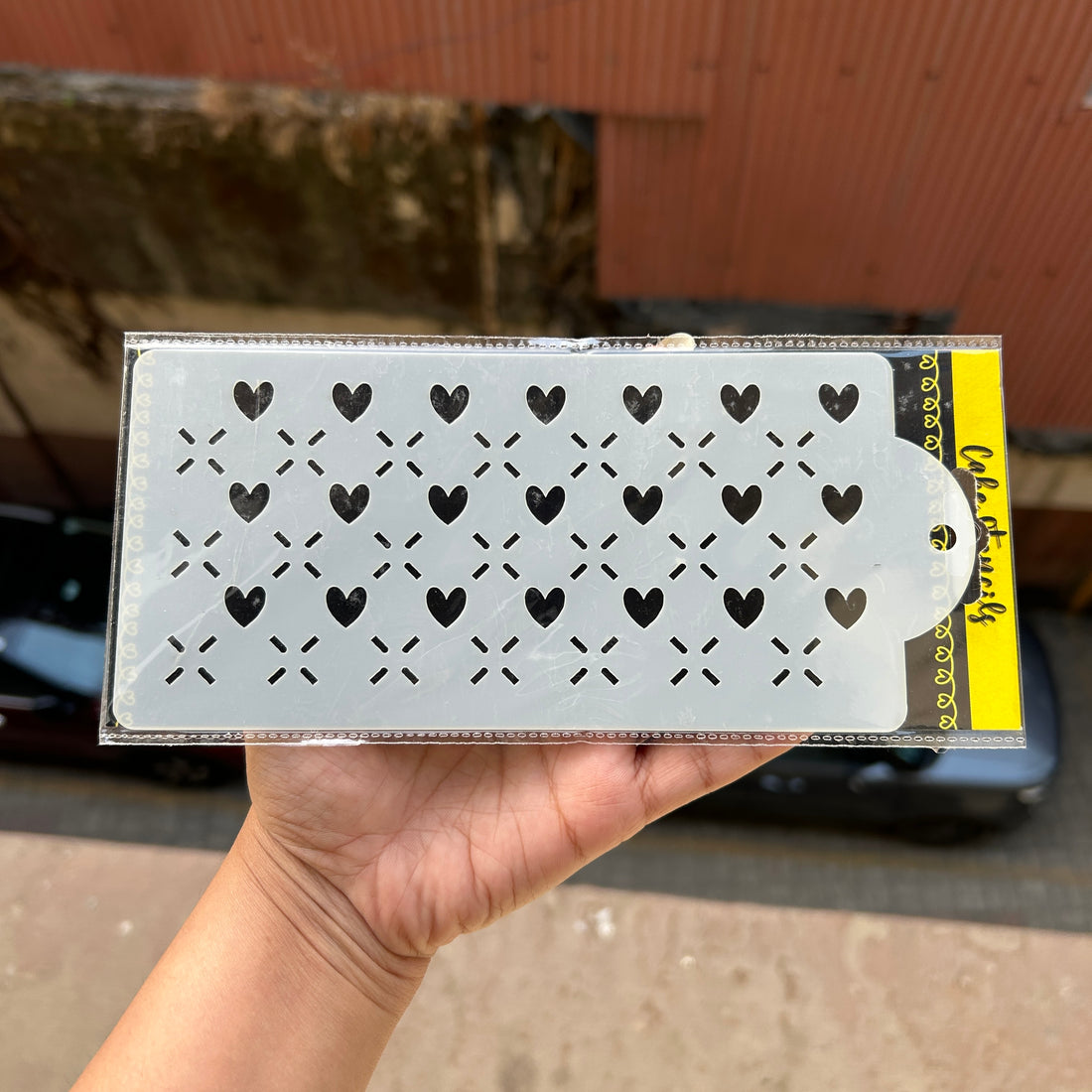 Valentine Stencil 1pc