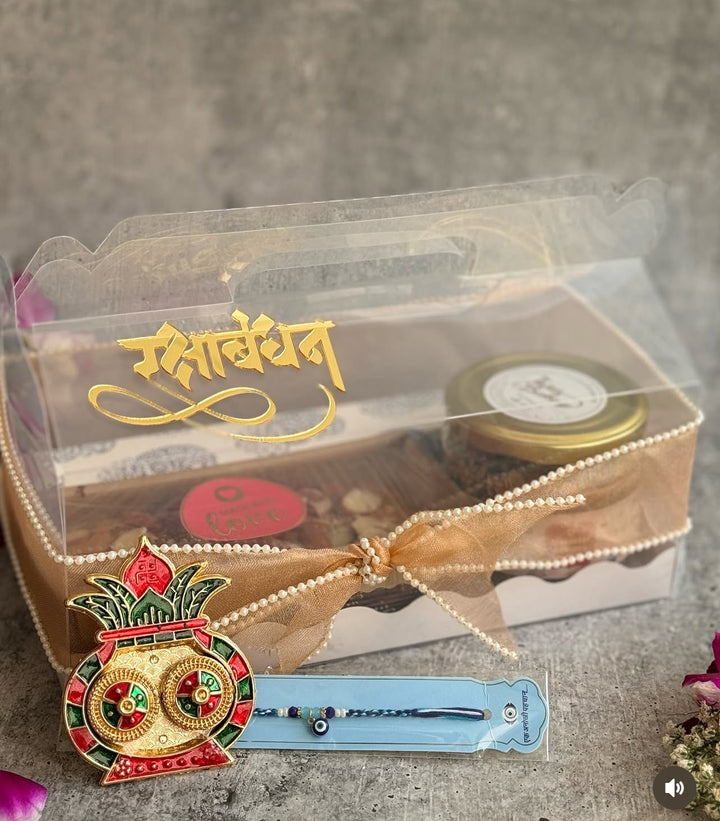 Rectangle Transparent Box With Handle (10pc)