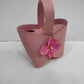 Floral Purse Style Hamper Bag 3inch (10pc) • Pink