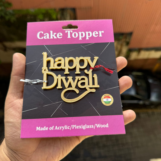 Diwali Acrylic Charms (5pc set) • Happy Diwali