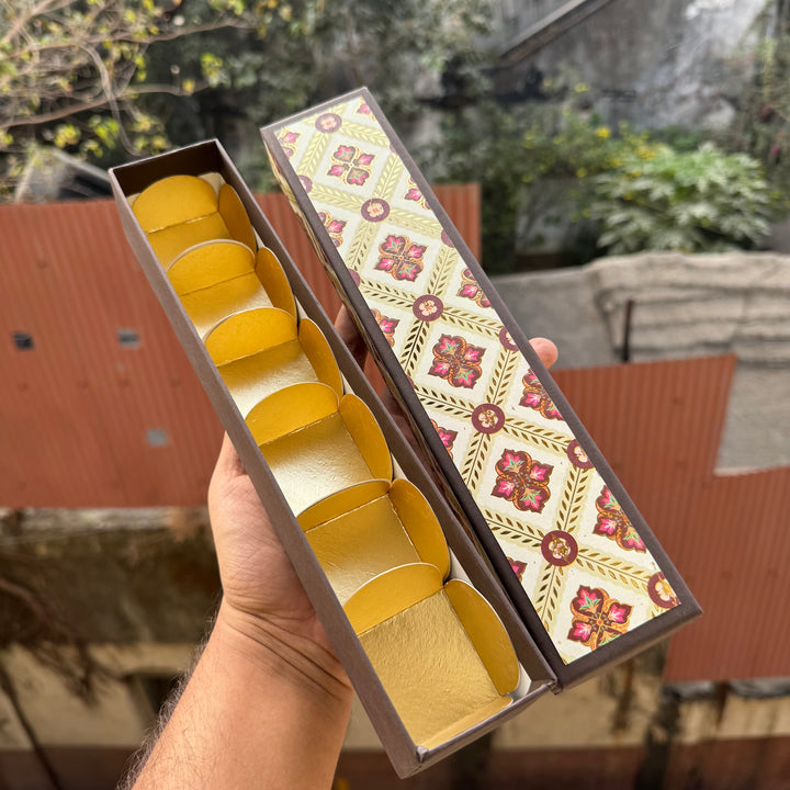 Foiled Premium Rigid Chocolate / Baklava / Truffle / Mithai Box