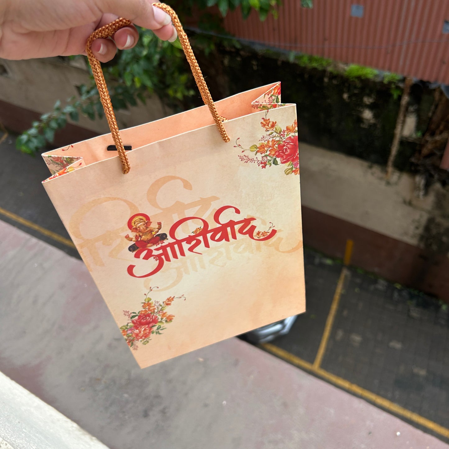 Ganpati Paper Bag (10pcs)