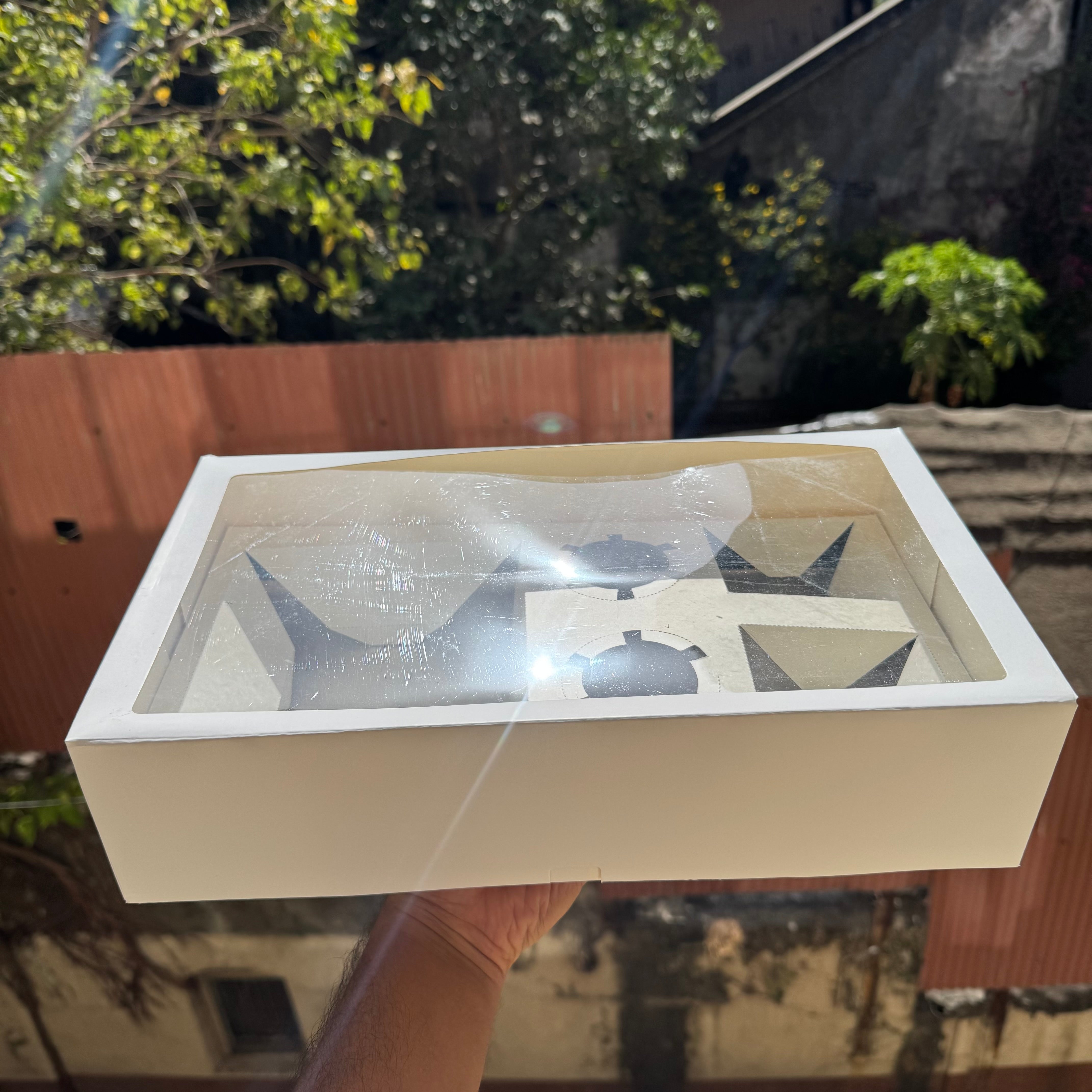 Pre made compartment hamper box  (1pc)