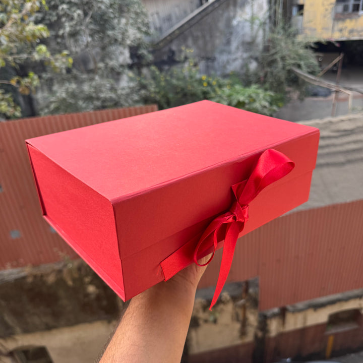 Collapsible Ribbon Trunk Hamper Box