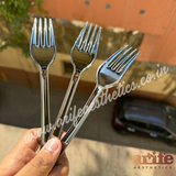 Chrome Disposable Forks 25 pc pack