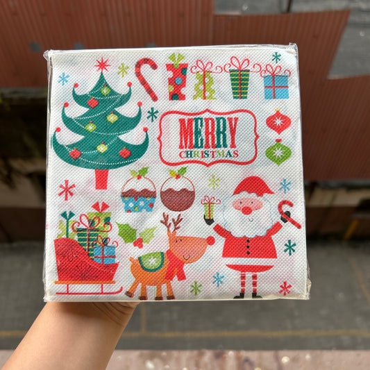 Christmas Disposable - Xmas Paper Napkin (20pc)