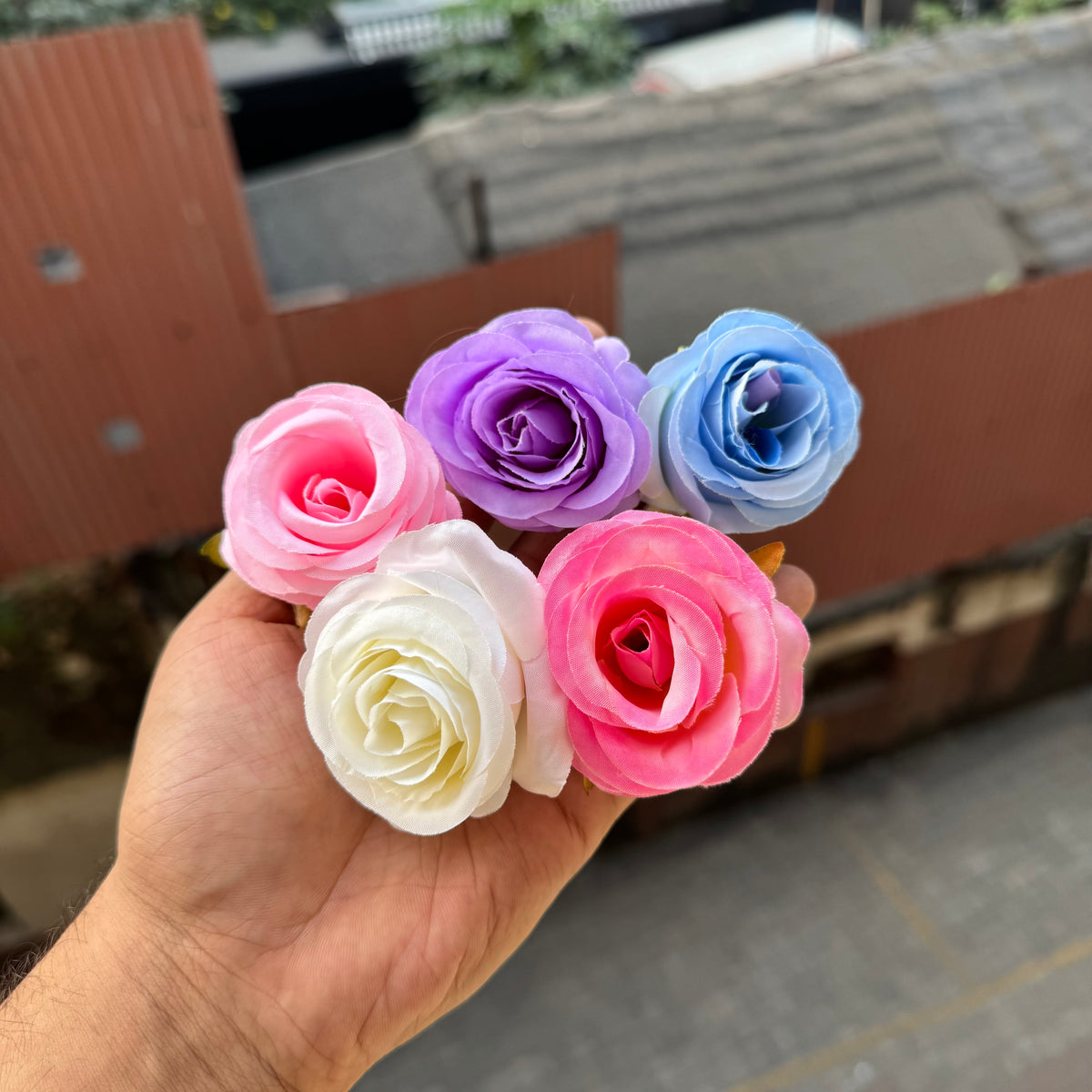 Rose Rife (Copy) Vibrant Rose - Artificial Flower - 4pc – Arife.Aesthetics
