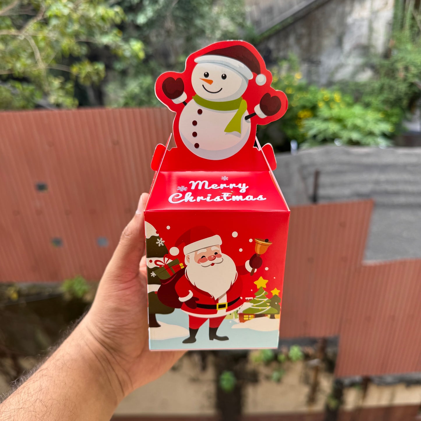 Christmas 3D Treat / Candle Box (10pc)