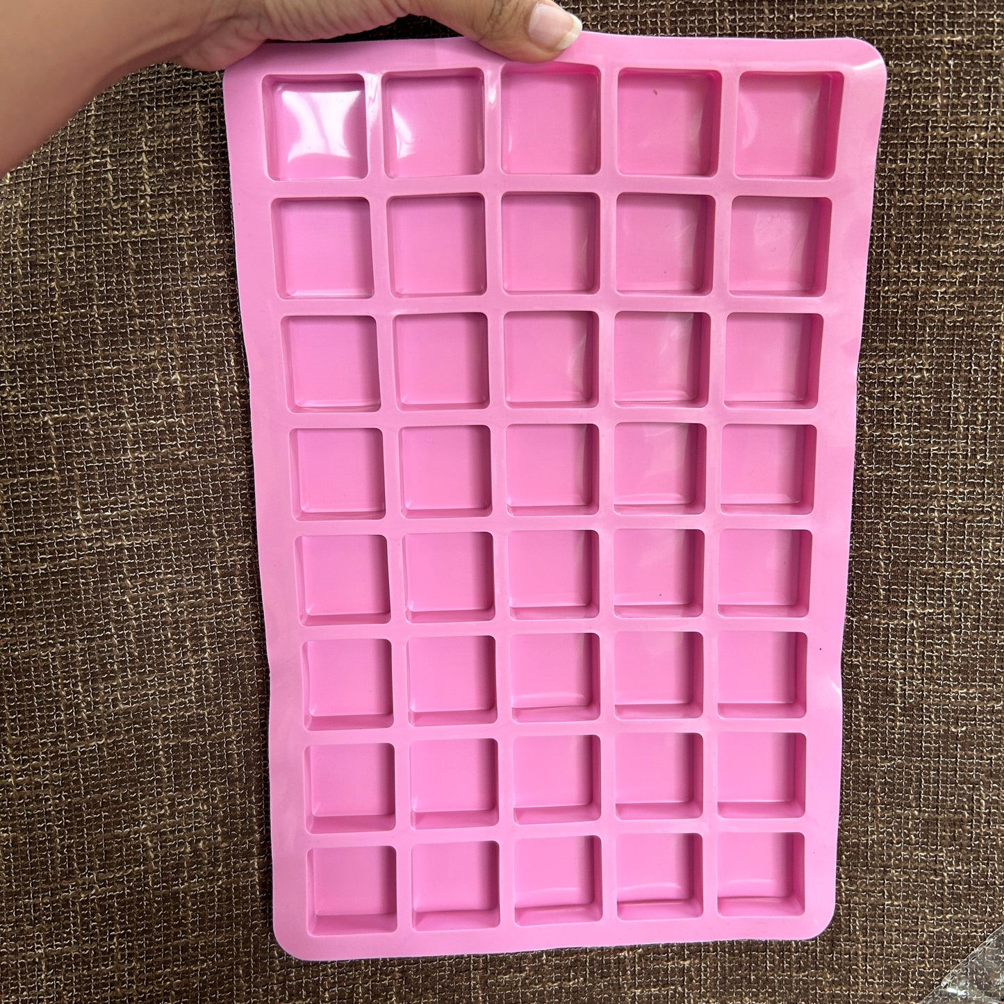 40 Cavity Square Mould Silicon