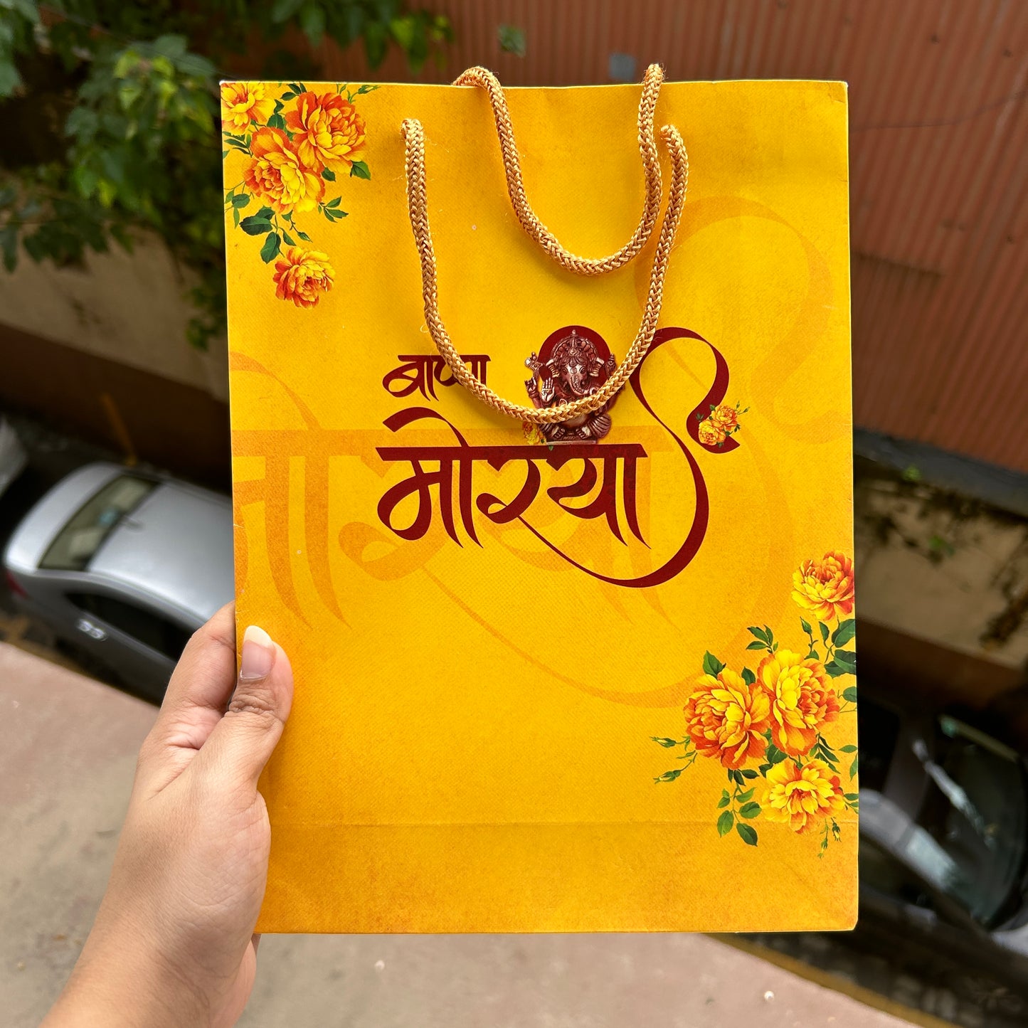 Ganpati Paper Bag (10pcs)