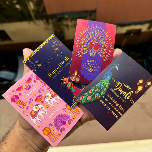 Diwali Cards Set Of 10 pc