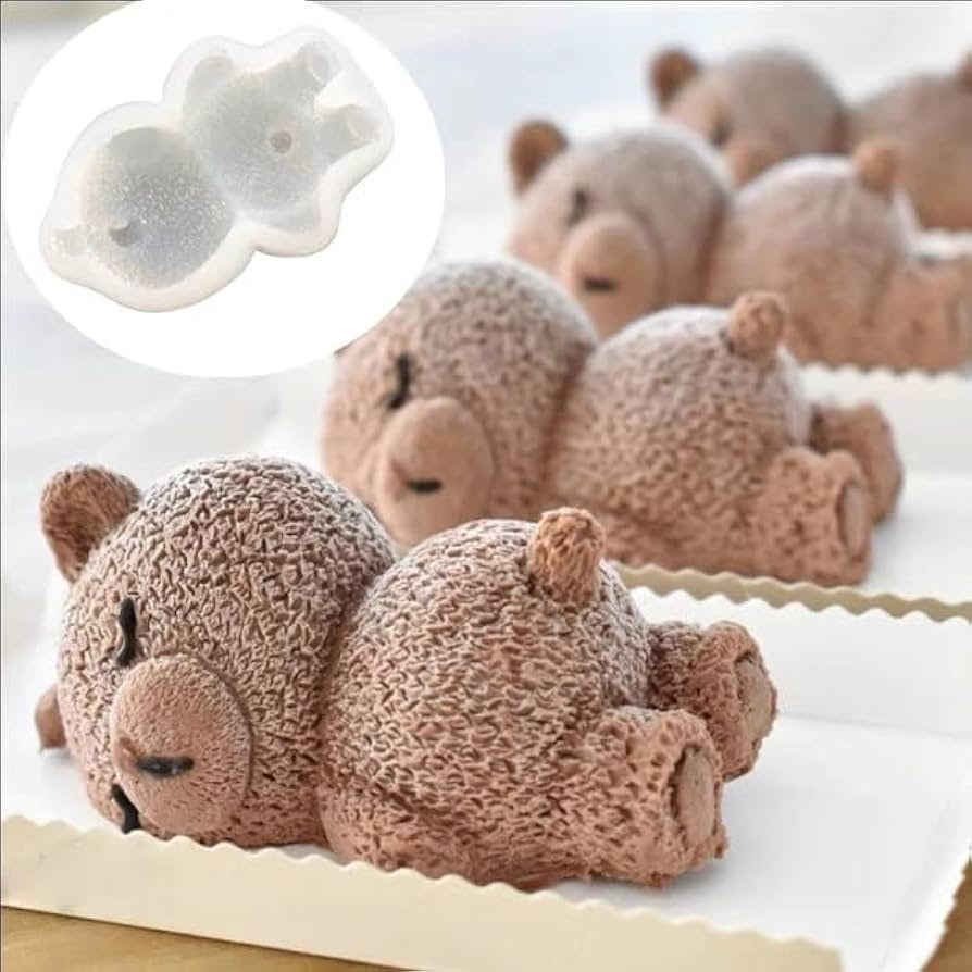Sleeping Teddy Mould
