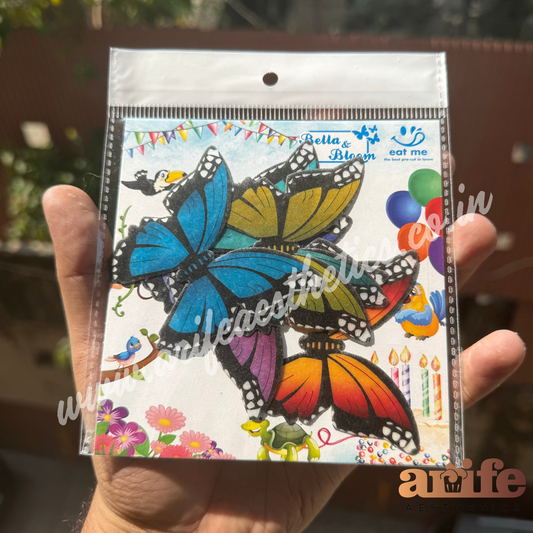 Edible Wafer Cutout Butterflies