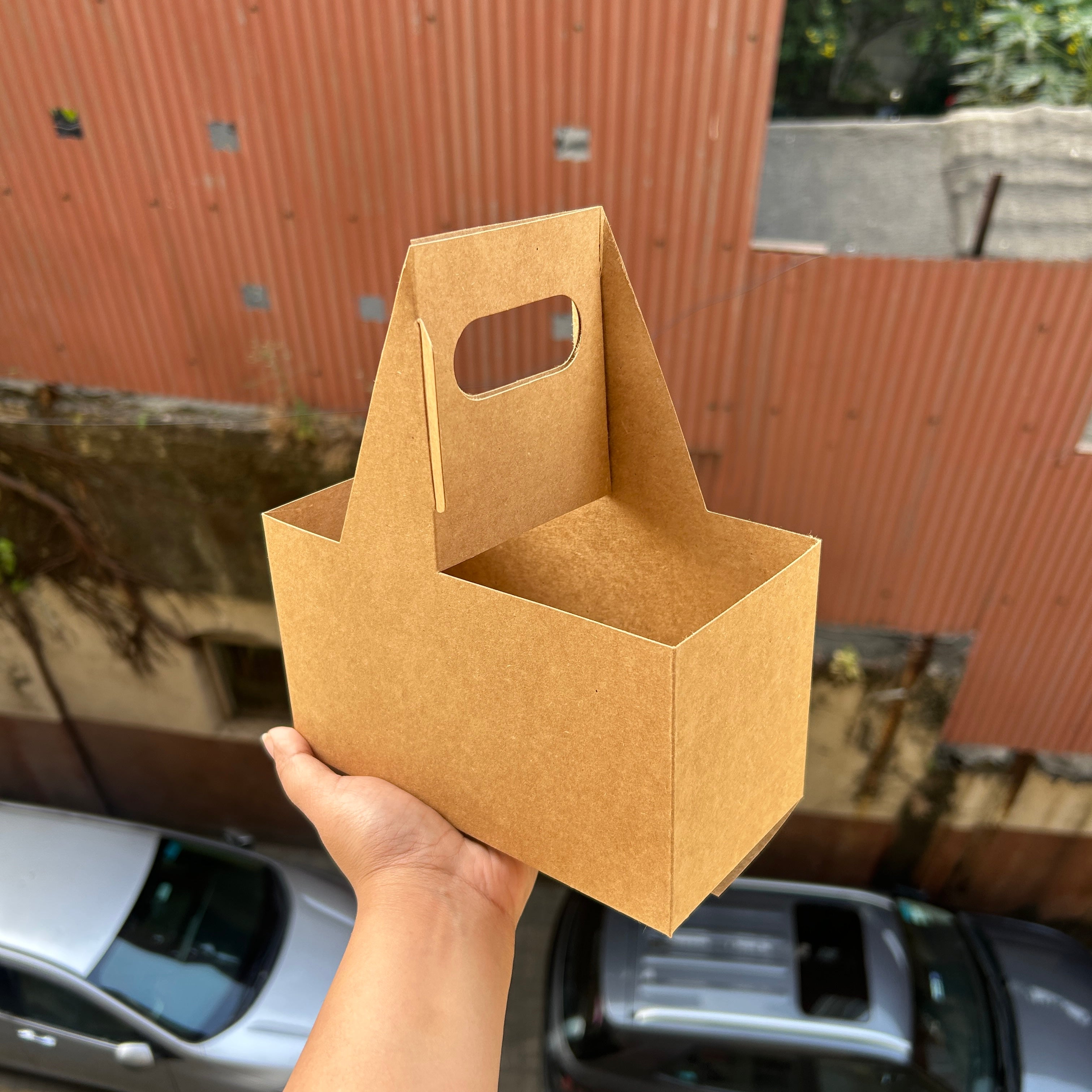 Kraft Holder - For Flowers / Jars & More (10pc)