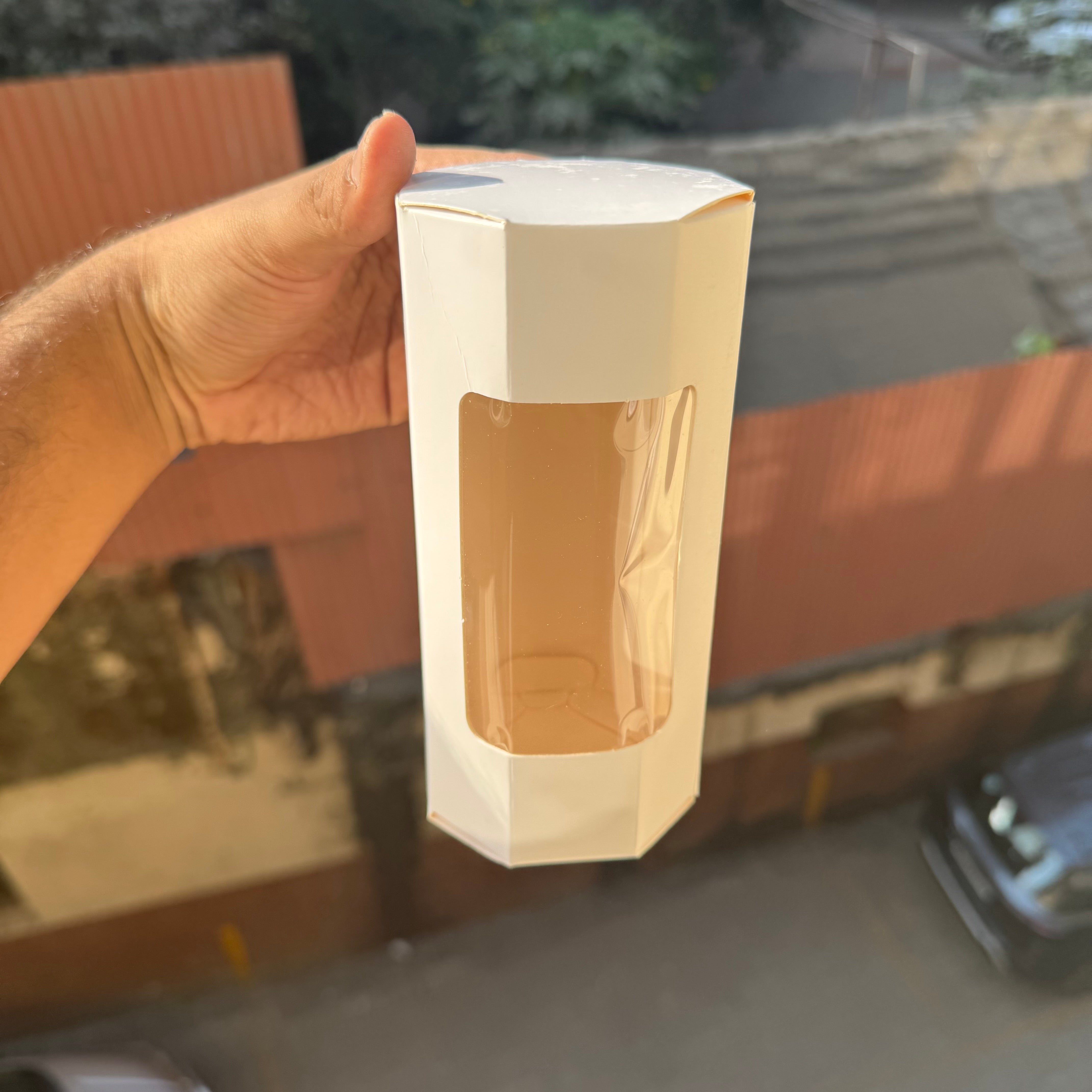 Cylindrical Stand Up Cookie Box (10pc)