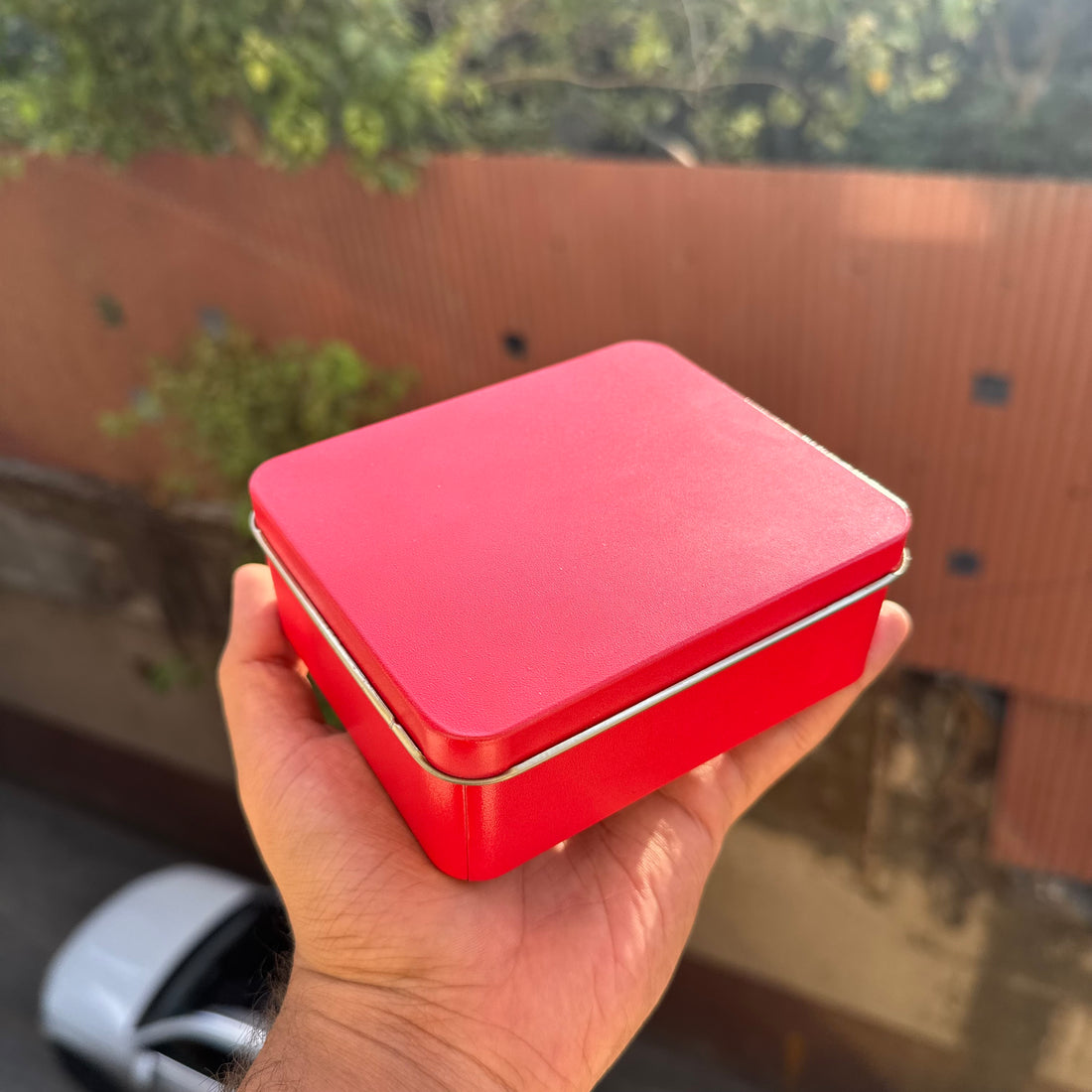 Cookie Dream Tin Rectangle - Red