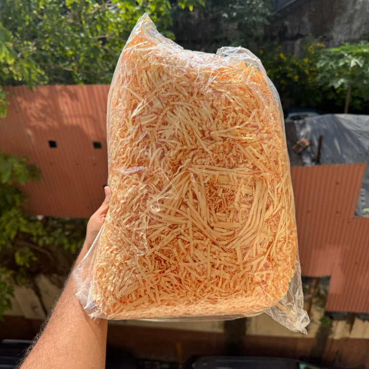 1Kg Crinkle Paper Shred - Peach