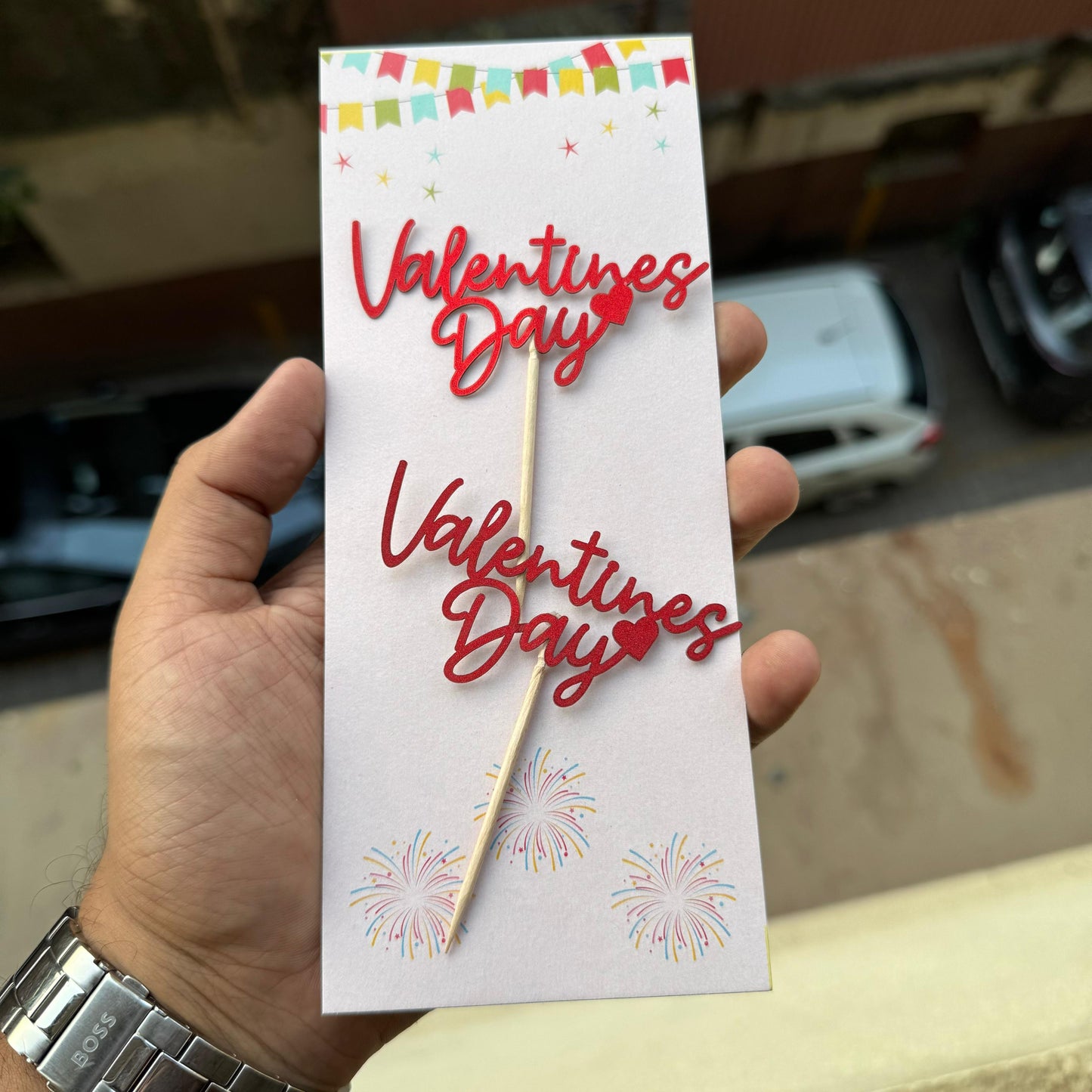 Valentine Topper