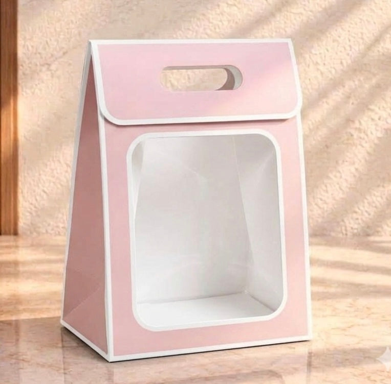 The Frame Hamper Tote Bag (10pc) | 12x9x5inch | Pink