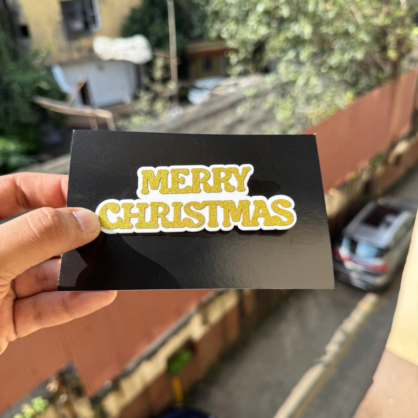 Christmas Double Acrylic Charm • Any Design Surprise Me