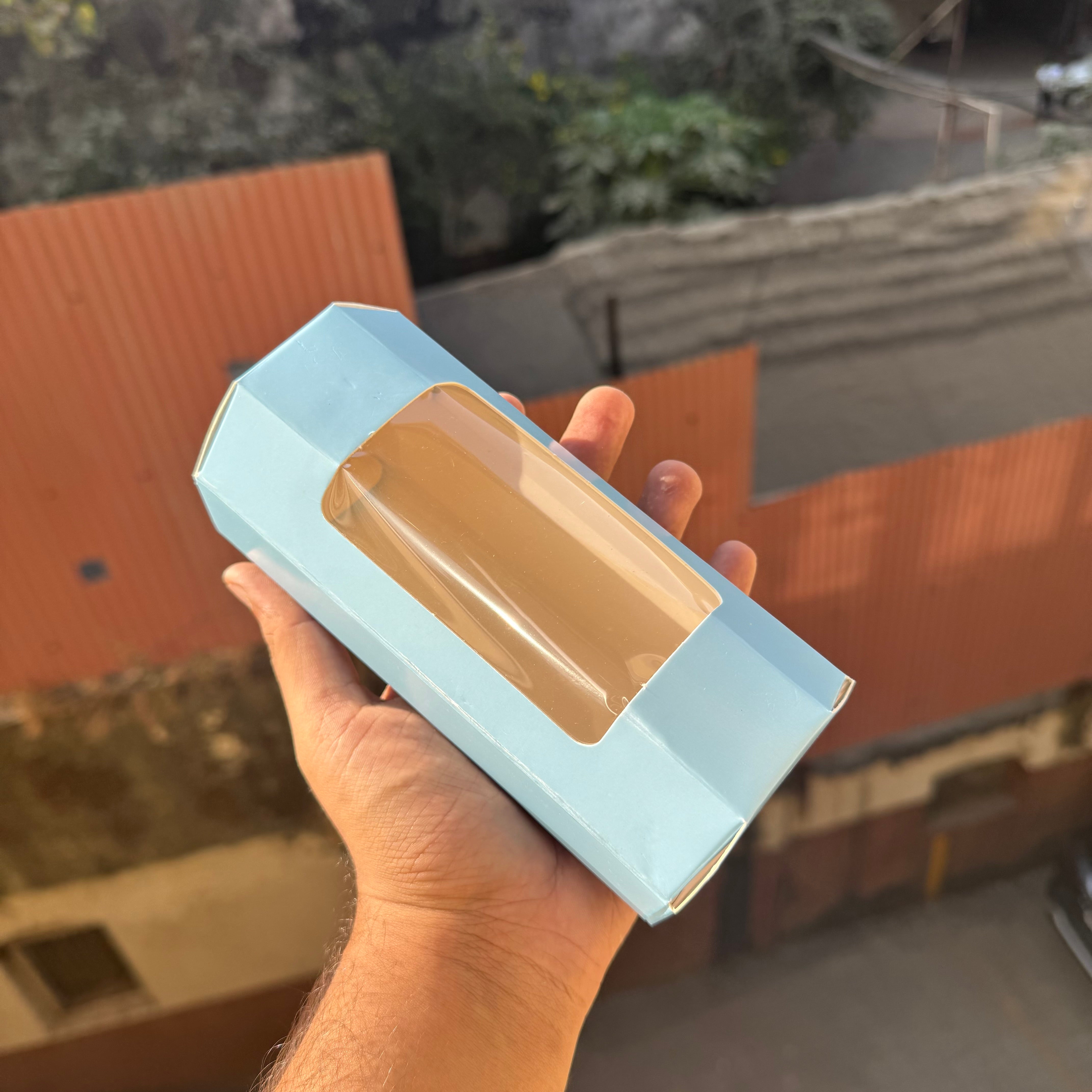 Cylindrical Stand Up Cookie Box (10pc)