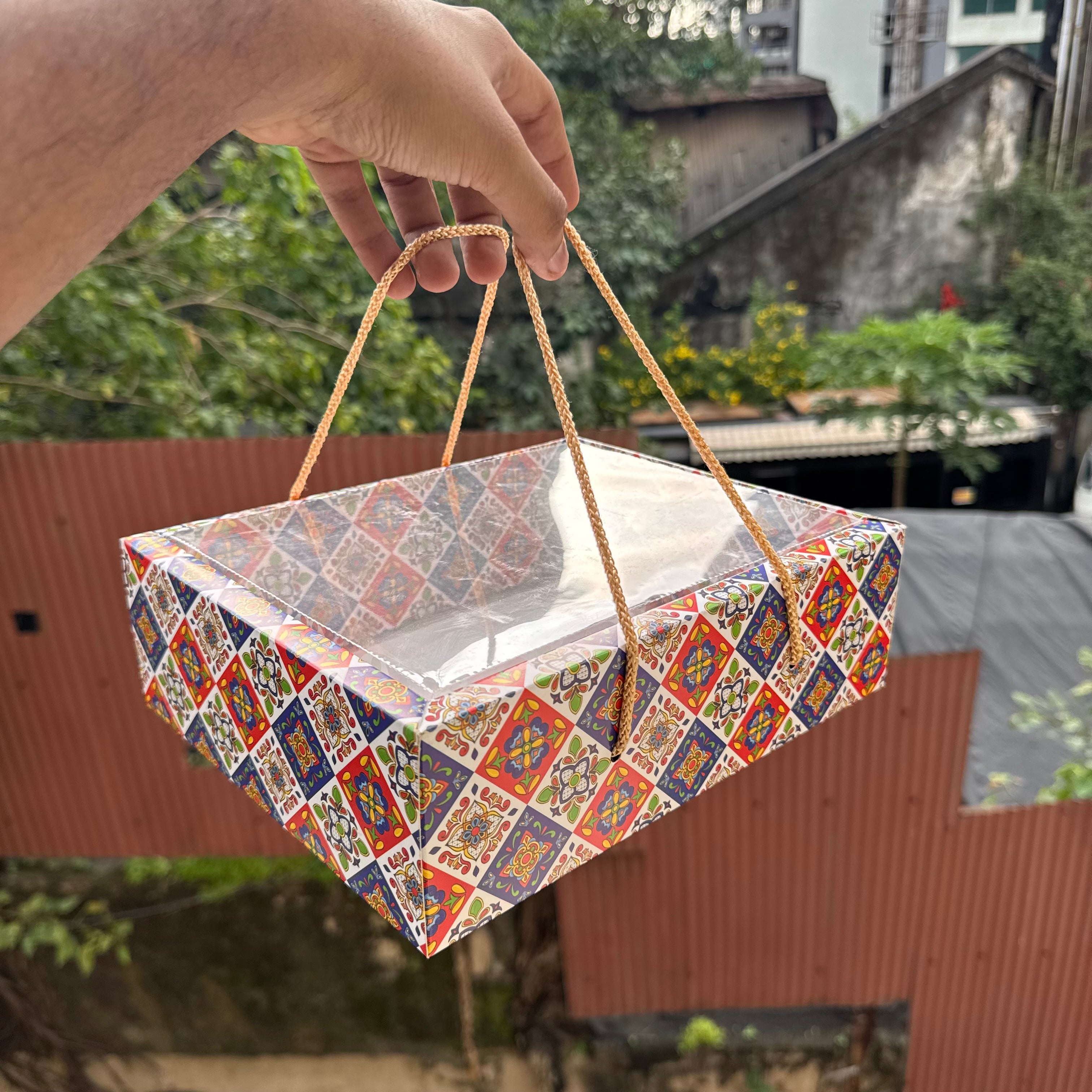 Diwali Hamper Box With String (10 pc) ~ Utsav Collection