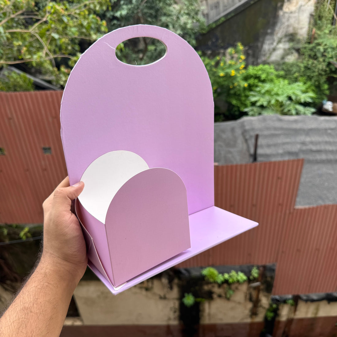 Collapsible Arch Stand Lilac