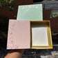 Pastel Petals Collection - 12 Cavity Size 6 Brownie Box Peach (10pc) Top Bottom