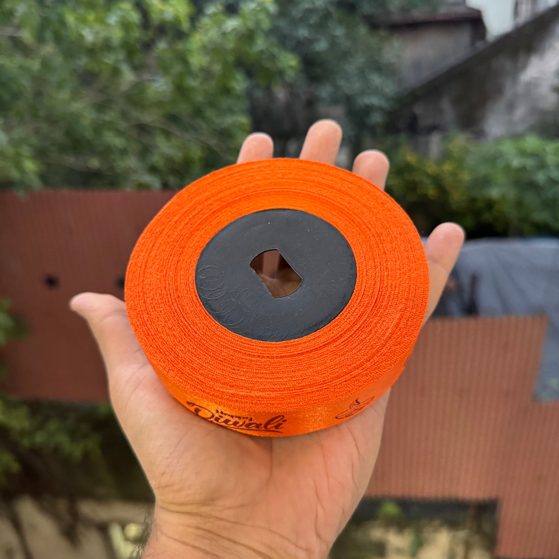Diwali Printed Ribbon Roll (18mtrs)