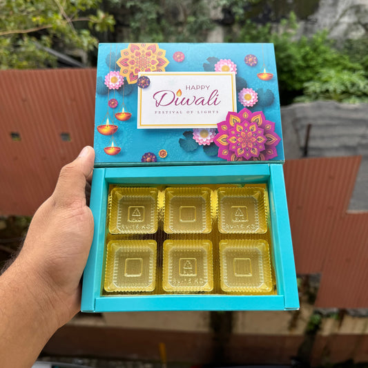 Diwali Chocolate Box 6 Cavity (10pcs)