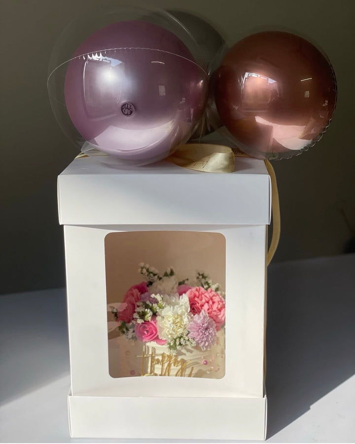 Tall Candle Bouquet Box 12inch