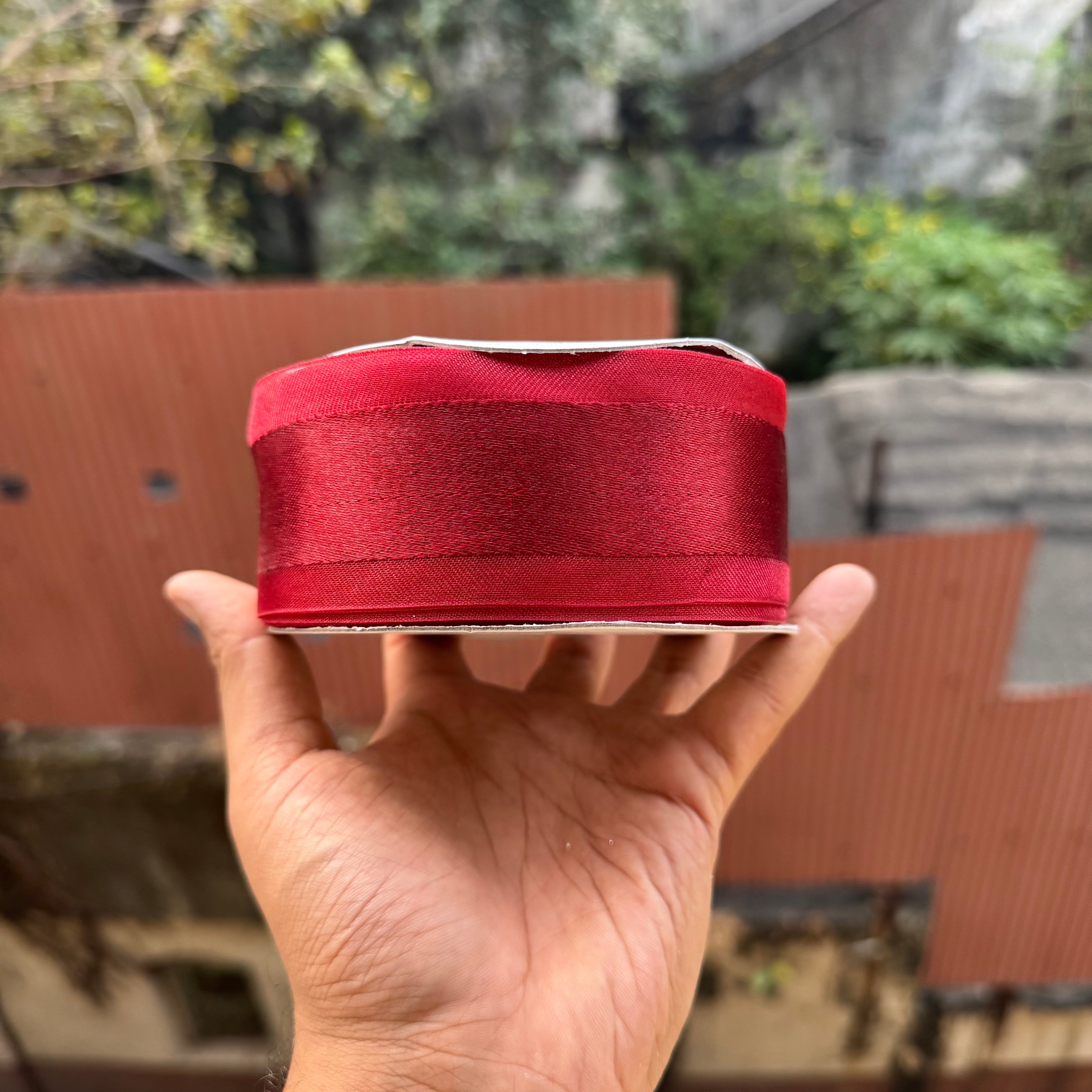 Premium Dual Ribbon Maroon - Valentine Edit