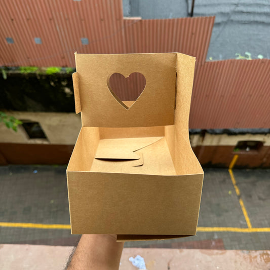 Heart Handle Hamper Box